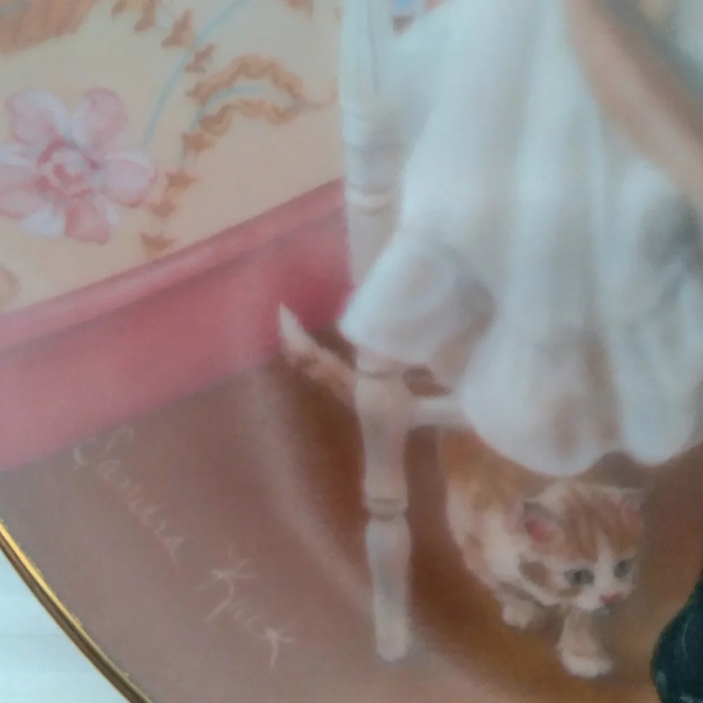 Vintage Plate by Sandra Kuck Days Gone By Collection - Picture 3 of 6